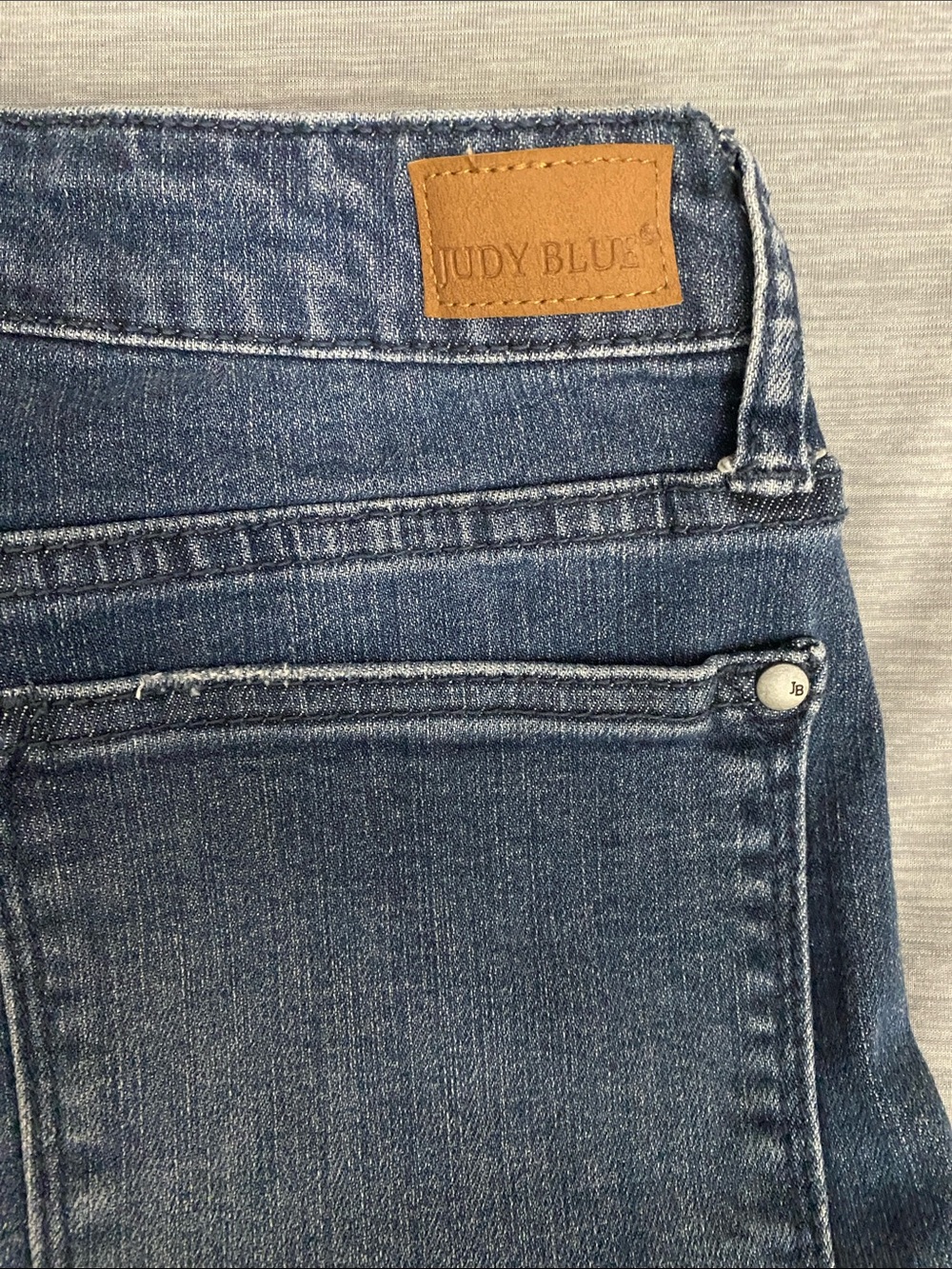 Judy Blue JB88425 Mid-Rise Skinny Jeans in Dark Denim 11/30 - Picture 11 of 12